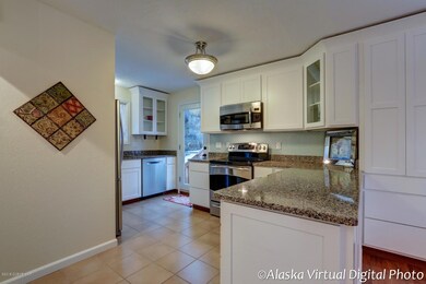 Nice Kitchen  & door to back deck