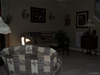 Living/Family Room second arrangement view