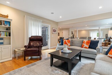 family room looking to front