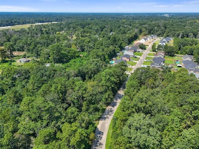 Aerial angle demonstrating proximity to nearby roads and easy commuting routes.
