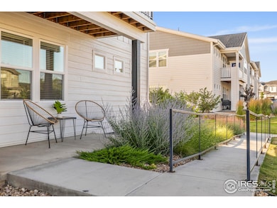 Desirable east-facing patio provides shade on warm summer evenings.