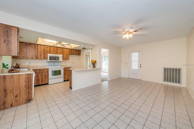 Family room and Kitchen
