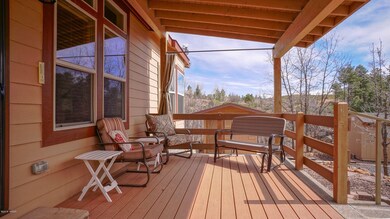 Covered front deck