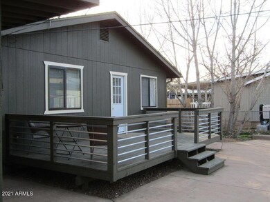 Rear deck