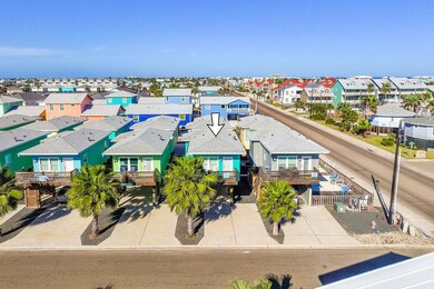 Aerial view of residential area