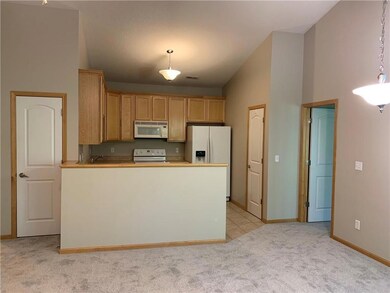Open kitchen with large pantry and updated applian