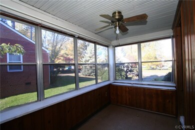 New ductwork was run to the sunroom in 2014, so it now has heat and AC. Tax records does not include sunroom in finished square footage, so total SF including sunroom is 768.