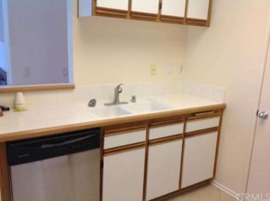 Kitchen with new Stainless Steel Dishwasher 