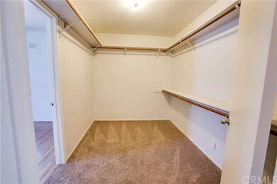Walk in closet was a third bedroom originally.