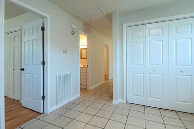 View from Kitchen showing Doorways to Bedrooms & B