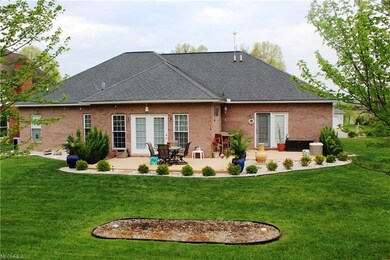 View of the back of the home.