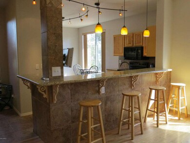 Granite Breakfast Bar