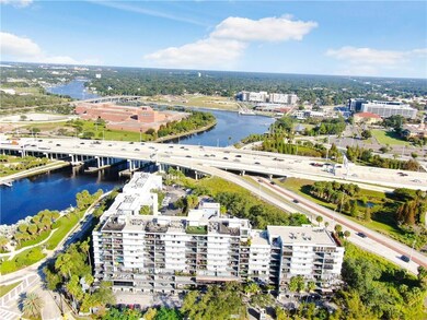 Complex right along the Hillsborough River