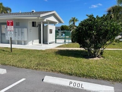 Mailroom/pool area