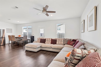A grand and spacious entryway, a view as you walk
