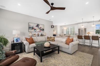 Living Room to Kitchen & Dining Room