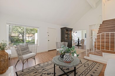 Living Room w/Staircase View