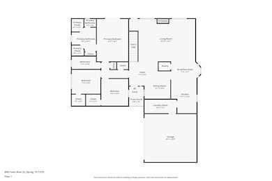 6902 Fawn River Dr, Spring, TX 77379 - photo 2