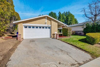 driveway & attached garage