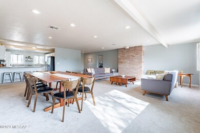 Gathering Room off the Kitchen