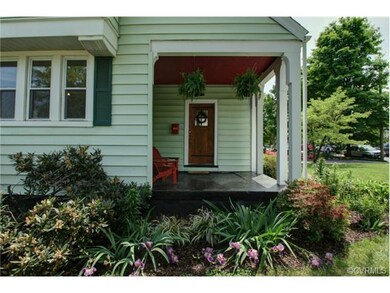 Another view of the front porch.
