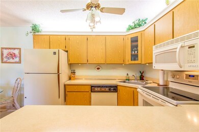 Kitchen is open to living room.