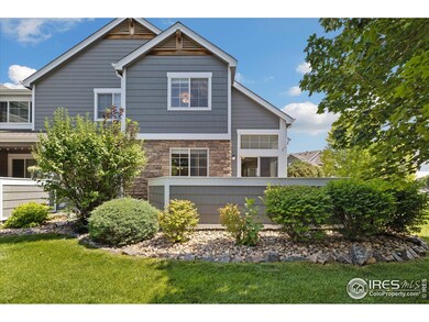 Private Patio with green space