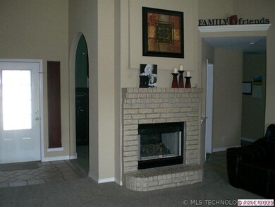 See Through Fireplace From Living