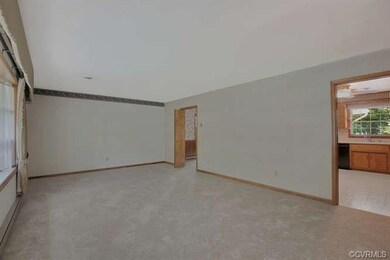 Living Room w/ new carpet.