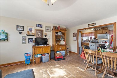 LR has plenty of room for a dining area.