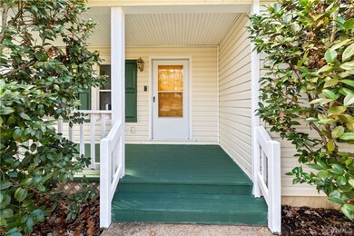 Doorway to property with a porch