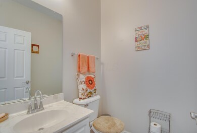 1st floor Half Bath