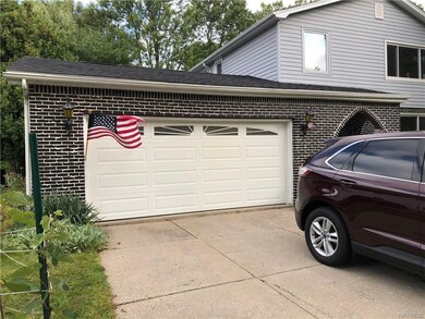 Double wide driveway.