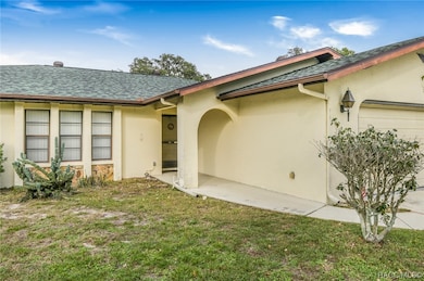 Exterior Covered Entry Area