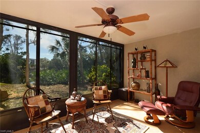Screens on oversized lanai with removable vinyl co
