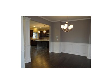 Hardwood floors throughout the front entrance, for