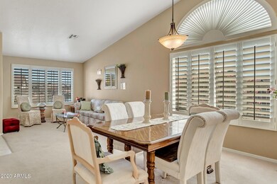 Living room / dining area