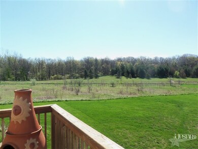 Look at this View off the Deck!  Wooded Backdrop i