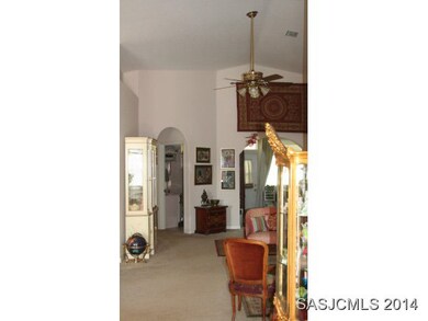 Vaulted Entry and Living