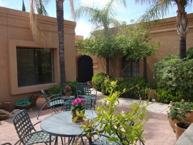 Front courtyard