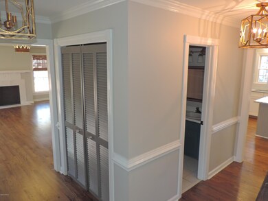 Entry way to Living Room and Kitchen