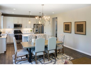 A sizable cafe' area that adjoins the kitchen