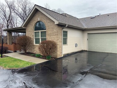 Two car attached garage.