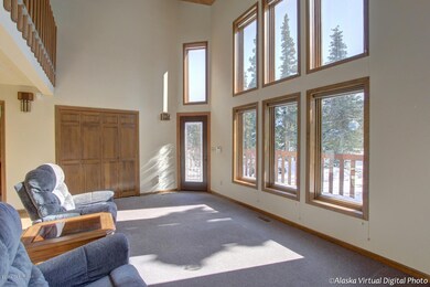 Family Room with Large Windows
