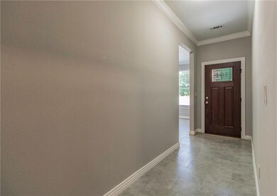 Front Entry w/beautiful Door