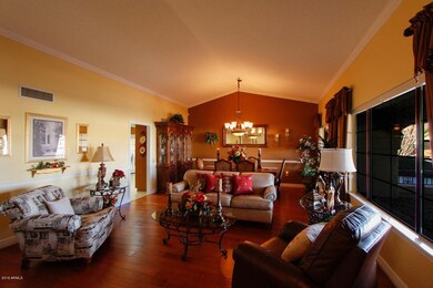 Living-Dining from Entry Foyer