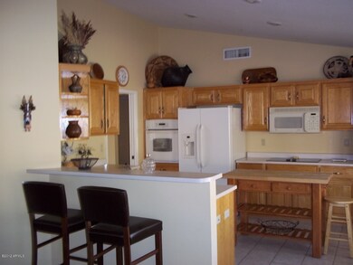 Kitchen View from Family Room