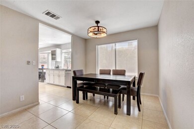 Dining Area with Upgraded Light Fixture