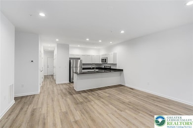 Model photos of townhomes.