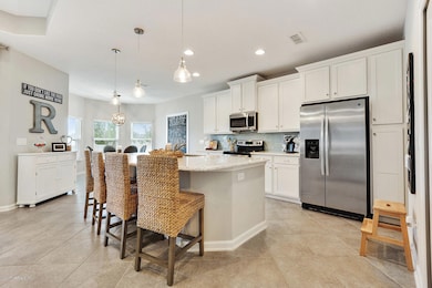 kitchen with bartop